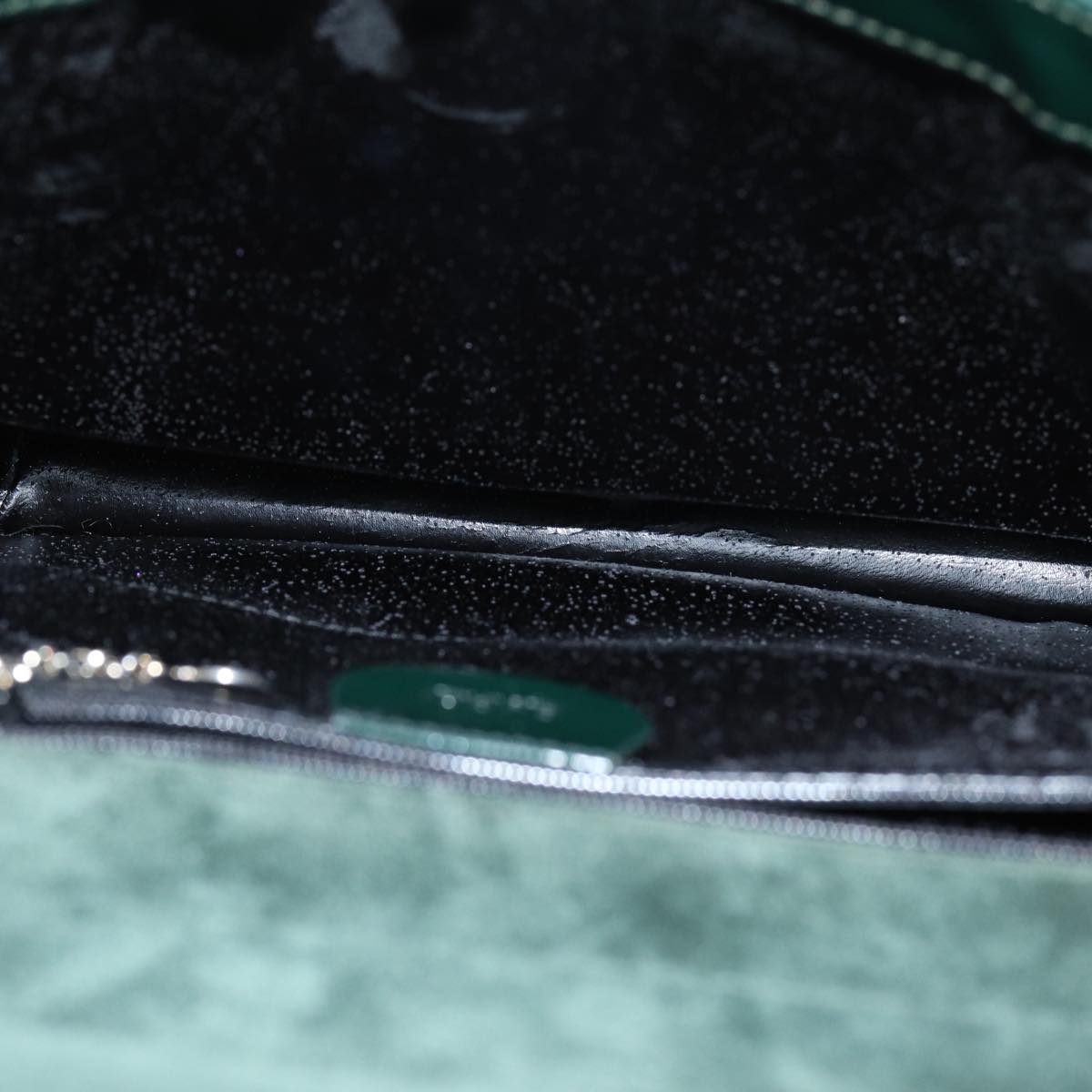 GUCCI Shoulder Bag patent Green 001 2684 1737 74976