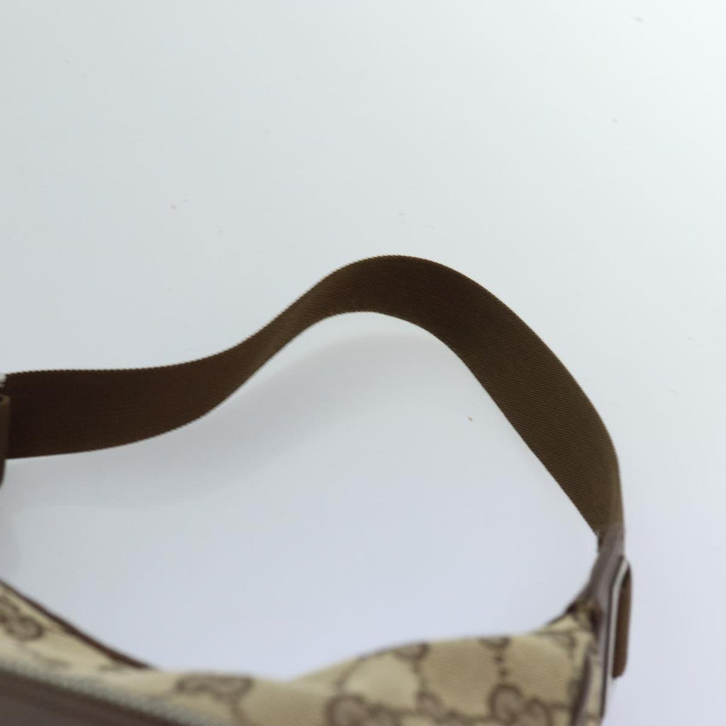 GUCCI GG Canvas Shoulder Bag Beige 019 0537 74979