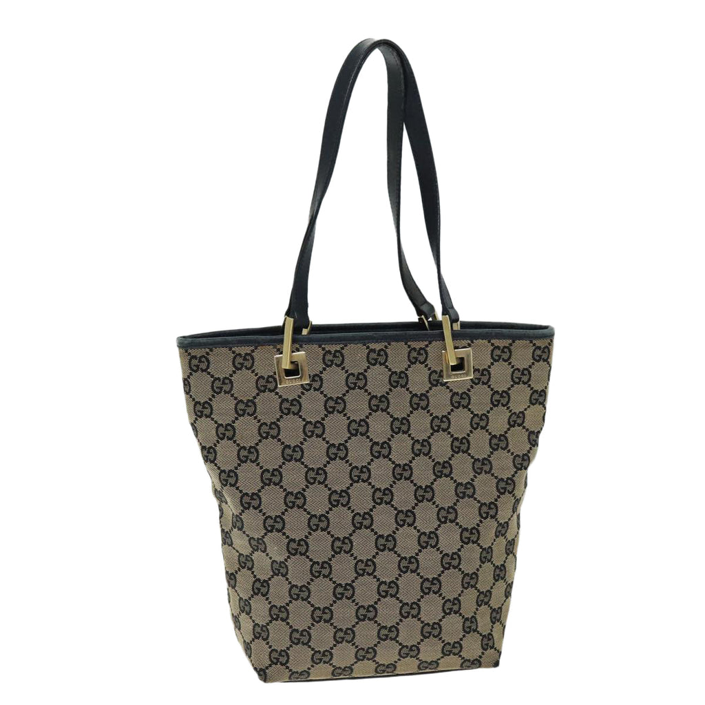 GUCCI GG Canvas Tote Bag Beige 002 1099 74982