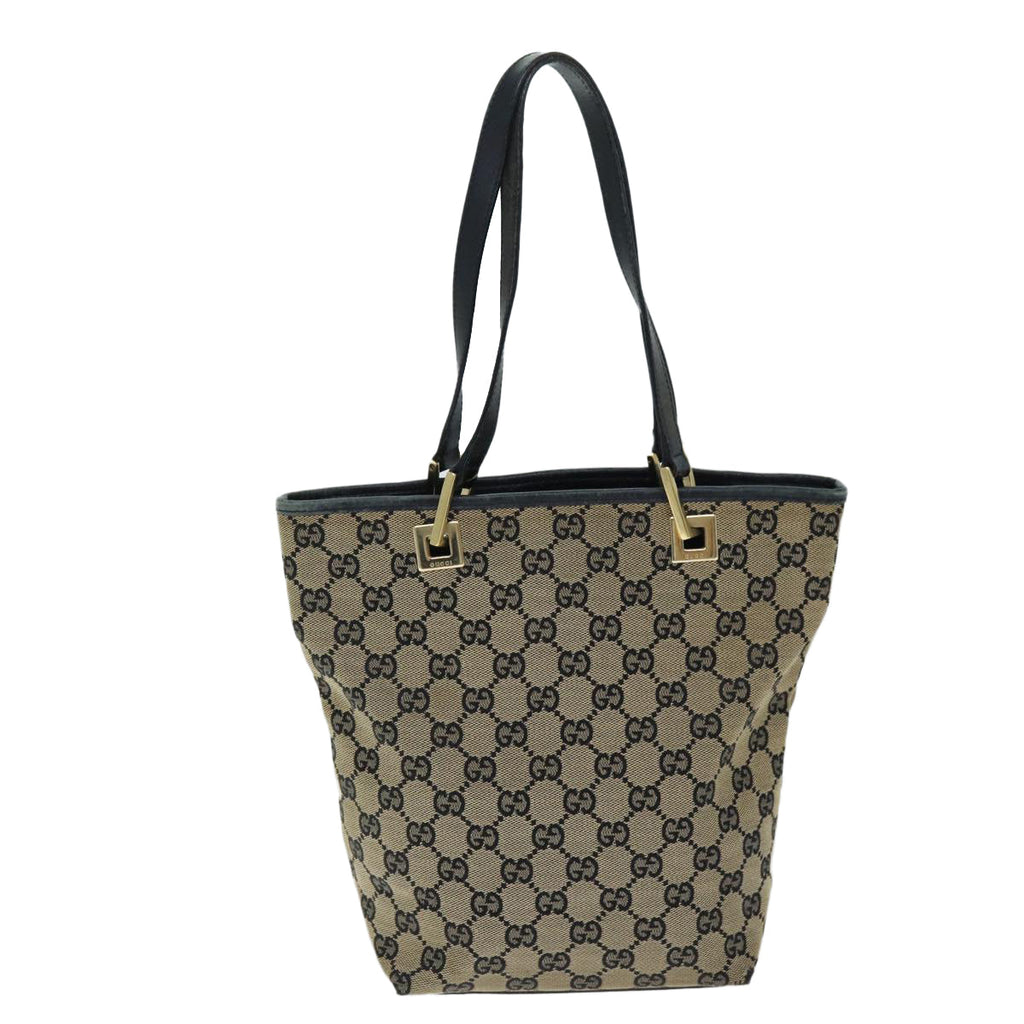 GUCCI GG Canvas Tote Bag Beige 002 1099 74982