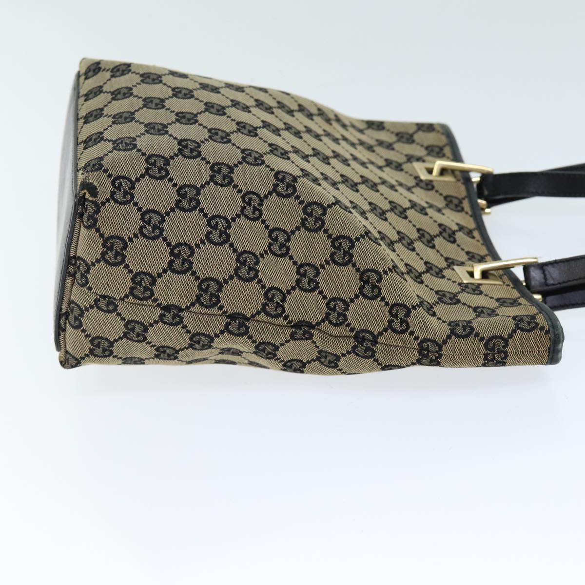 GUCCI GG Canvas Tote Bag Beige 002 1099 74982