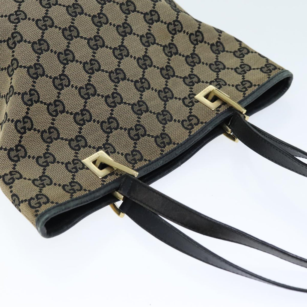 GUCCI GG Canvas Tote Bag Beige 002 1099 74982