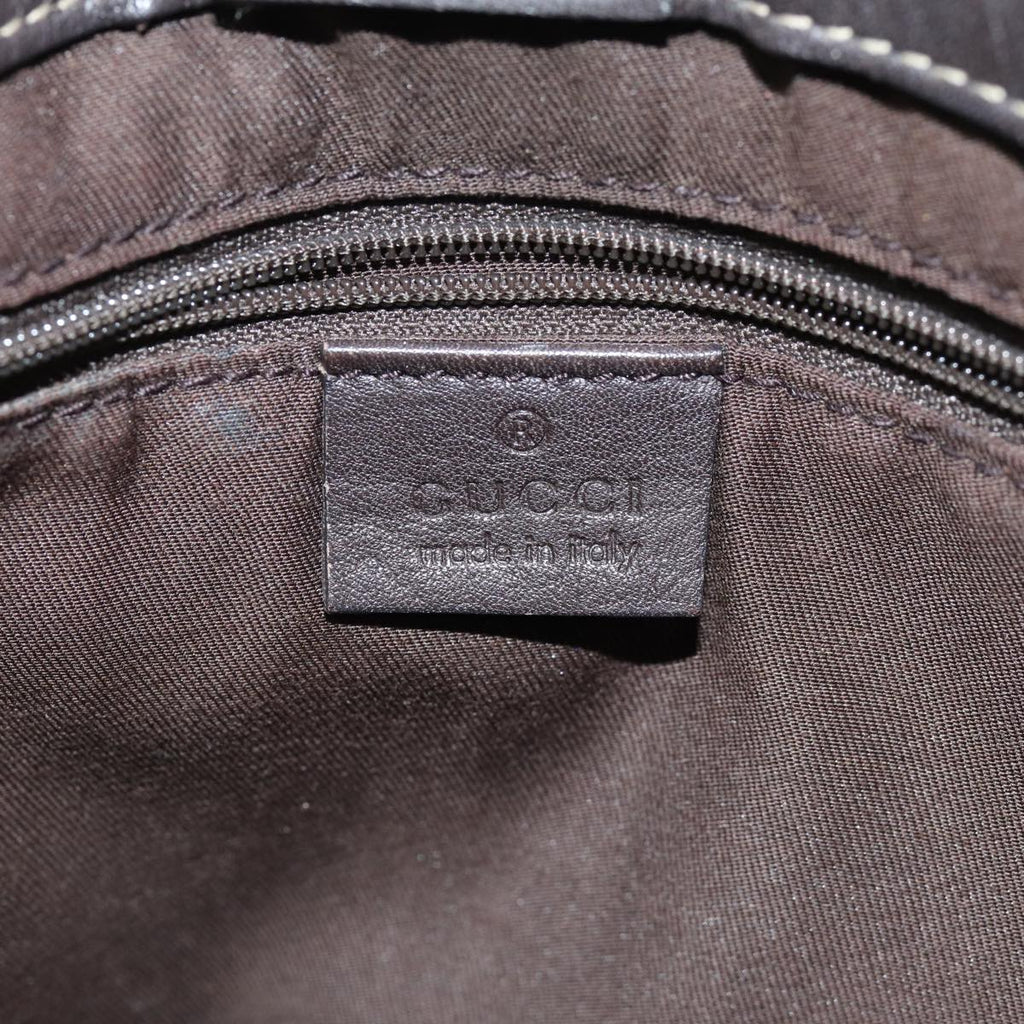 GUCCI GG Canvas Hand Bag Beige 211983 74988