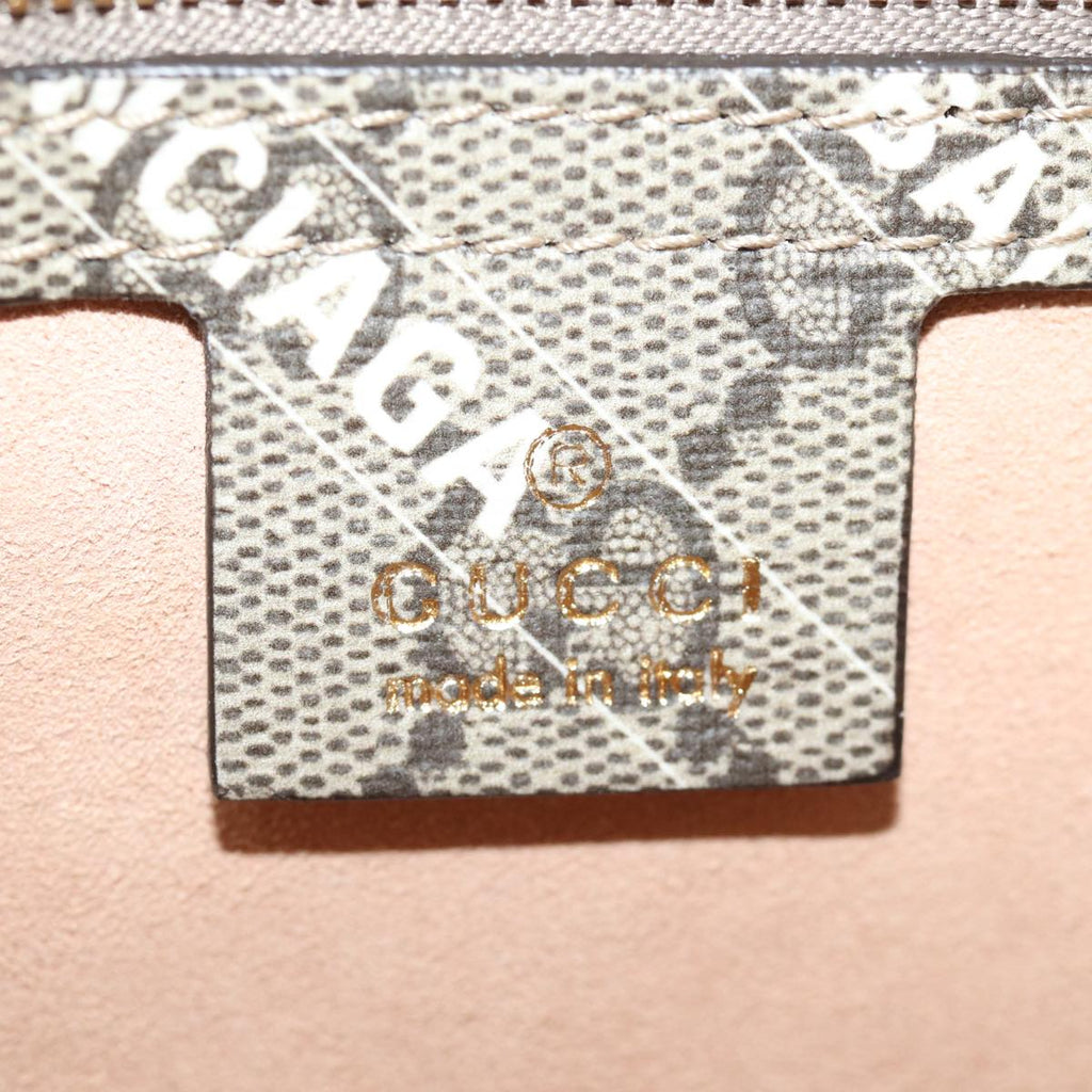 GUCCI GG Supreme Web Sherry Line Jackie Bag BALENCIAGA Beige 636706 74999SA