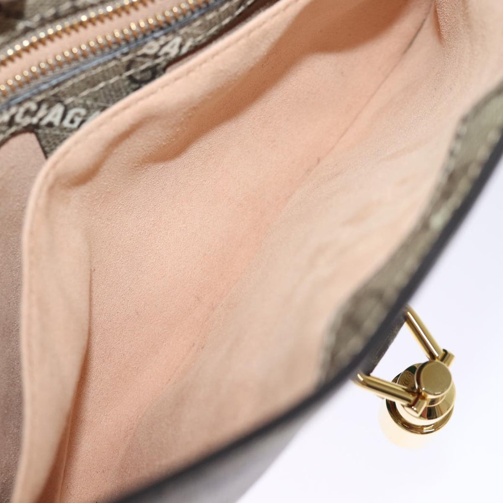 GUCCI GG Supreme Web Sherry Line Jackie Bag BALENCIAGA Beige 636706 74999SA