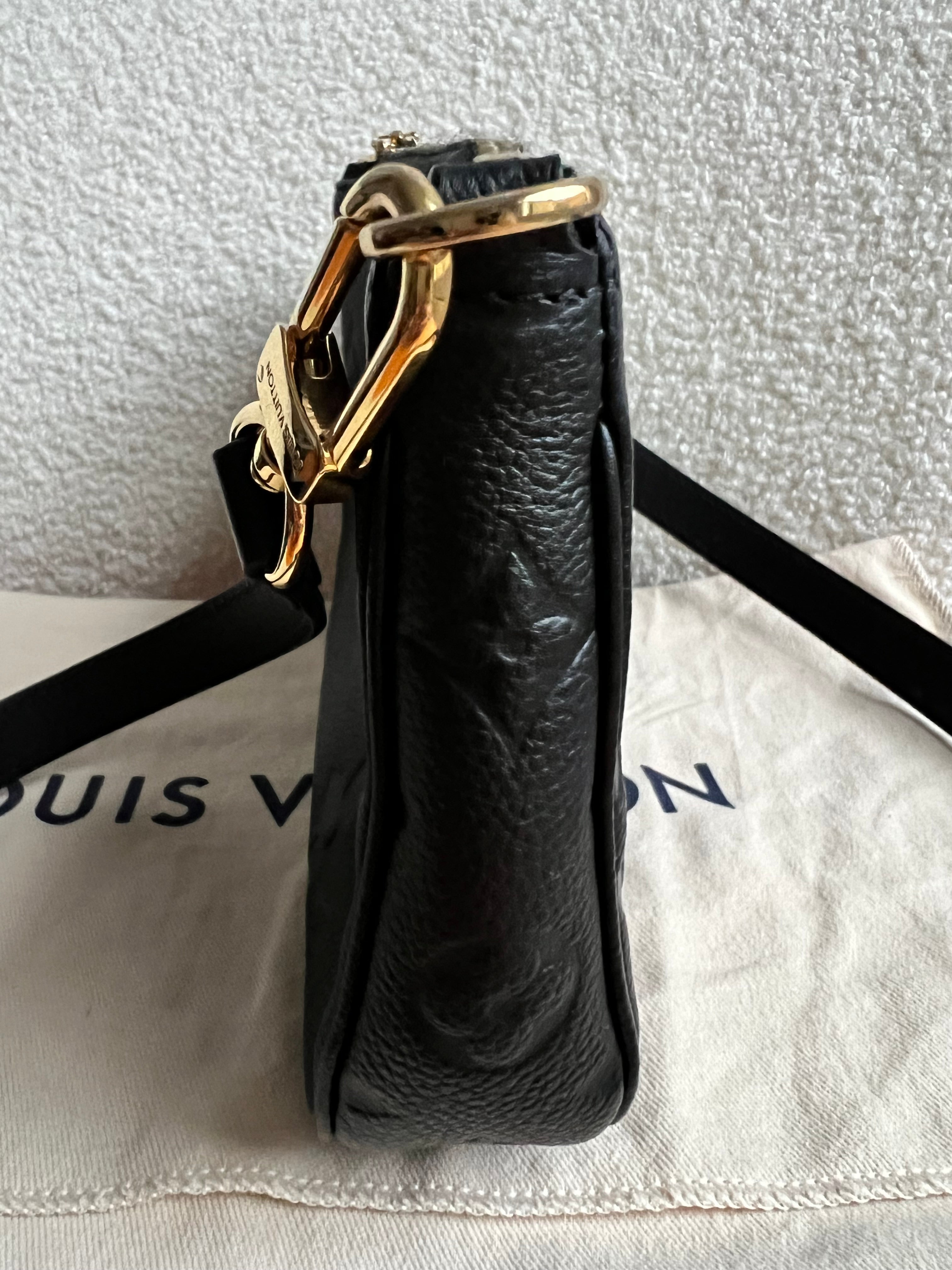 Louis Vuitton Multi Pochette Accessoires Black Empreinte (RRP £2140)