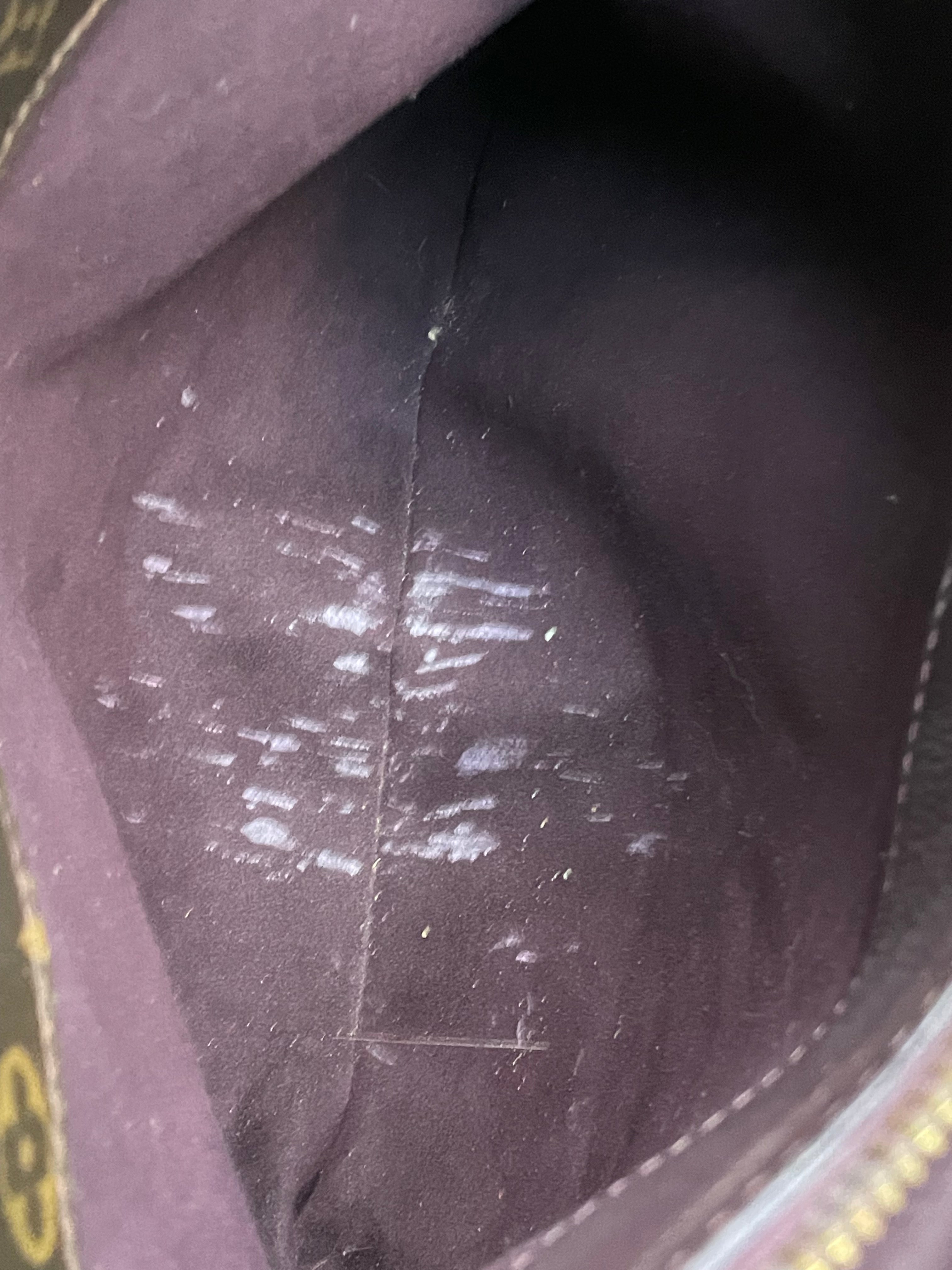 Louis Vuitton Pallas Tote in Monogram and Grape (RRP £1960)
