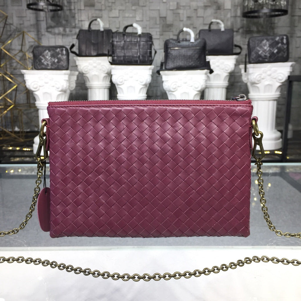GLAMI Chain Shoulder Bag Dark Red, For Women, WomenÃƒÂ¢Ã¢â€šÂ¬Ã¢â€žÂ¢s Bags 9.6in/24.5cm