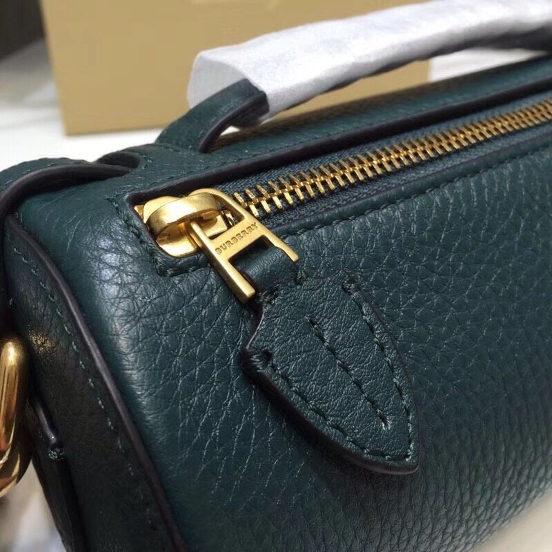 GLAMI Barrel Bag Green For Women, Bags 8.3in/21cm