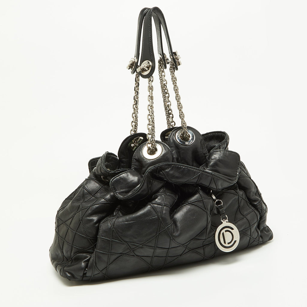 Dior  Cannage Leather Le Trente Hobo