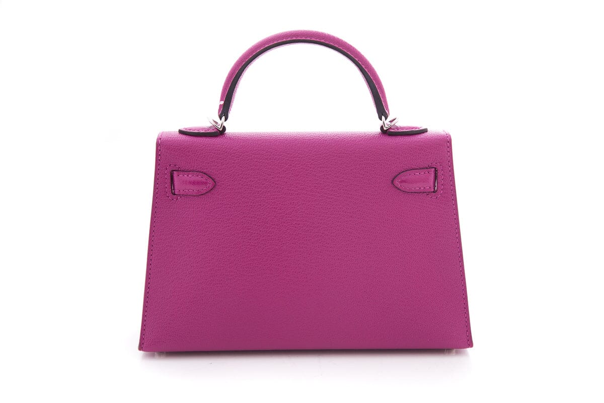 HermÃƒÆ’Ã‚Â¨s 2018 Rose Pourpre Chevre Mysore Mini Kelly 20cm W/PHW