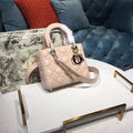 GLAMI Small Lady My ABCBag Powder Pink Cannage For Women 20cm/8in CD