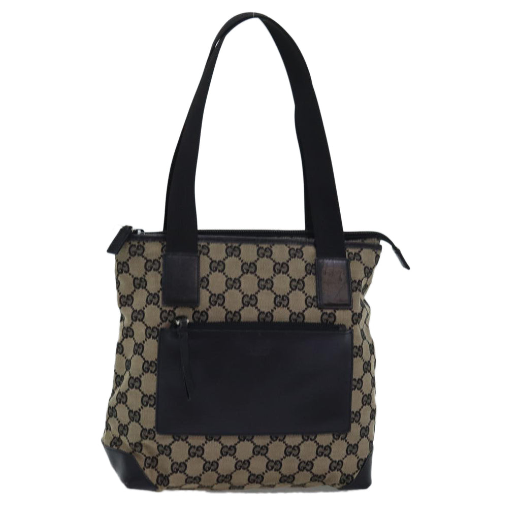 GUCCI GG Canvas Tote Bag Beige 019 0402 3754 75106