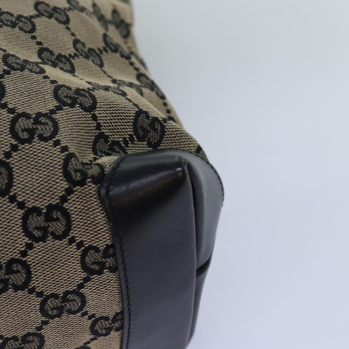 GUCCI GG Canvas Tote Bag Beige 019 0402 3754 75106