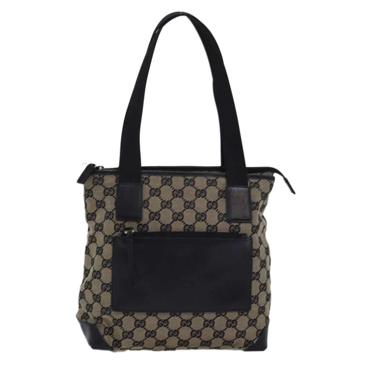 GUCCI GG Canvas Tote Bag Beige 019 0402 3754 75106