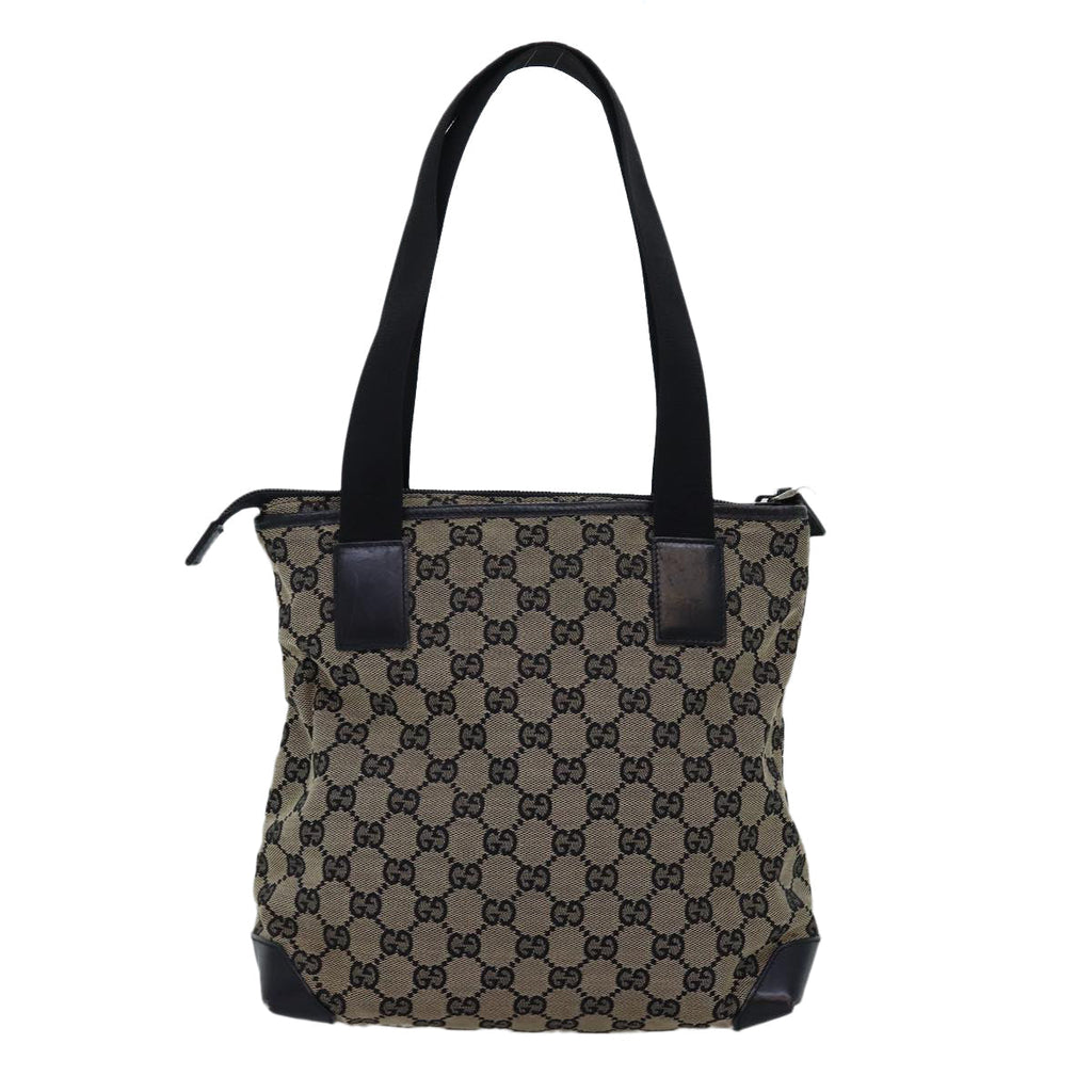 GUCCI GG Canvas Tote Bag Beige 019 0402 3754 75106