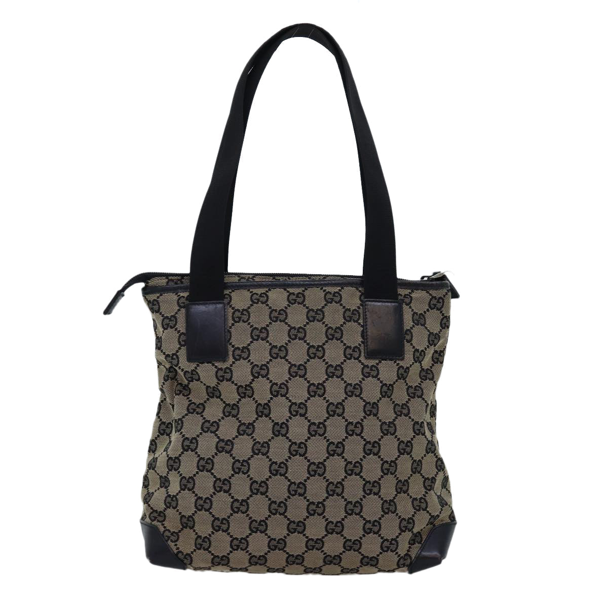 GUCCI GG Canvas Tote Bag Beige 019 0402 3754 75106