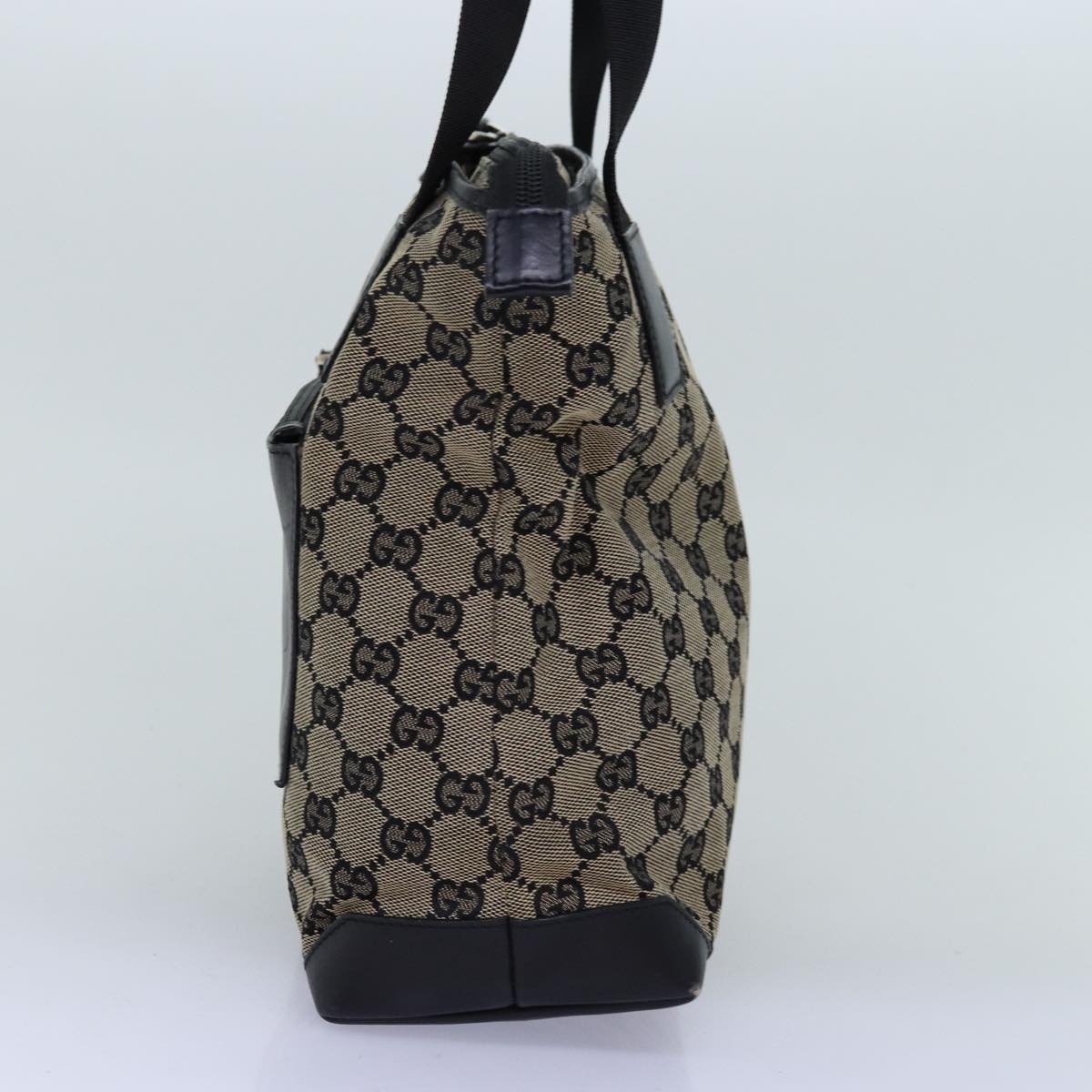 GUCCI GG Canvas Tote Bag Beige 019 0402 3754 75106
