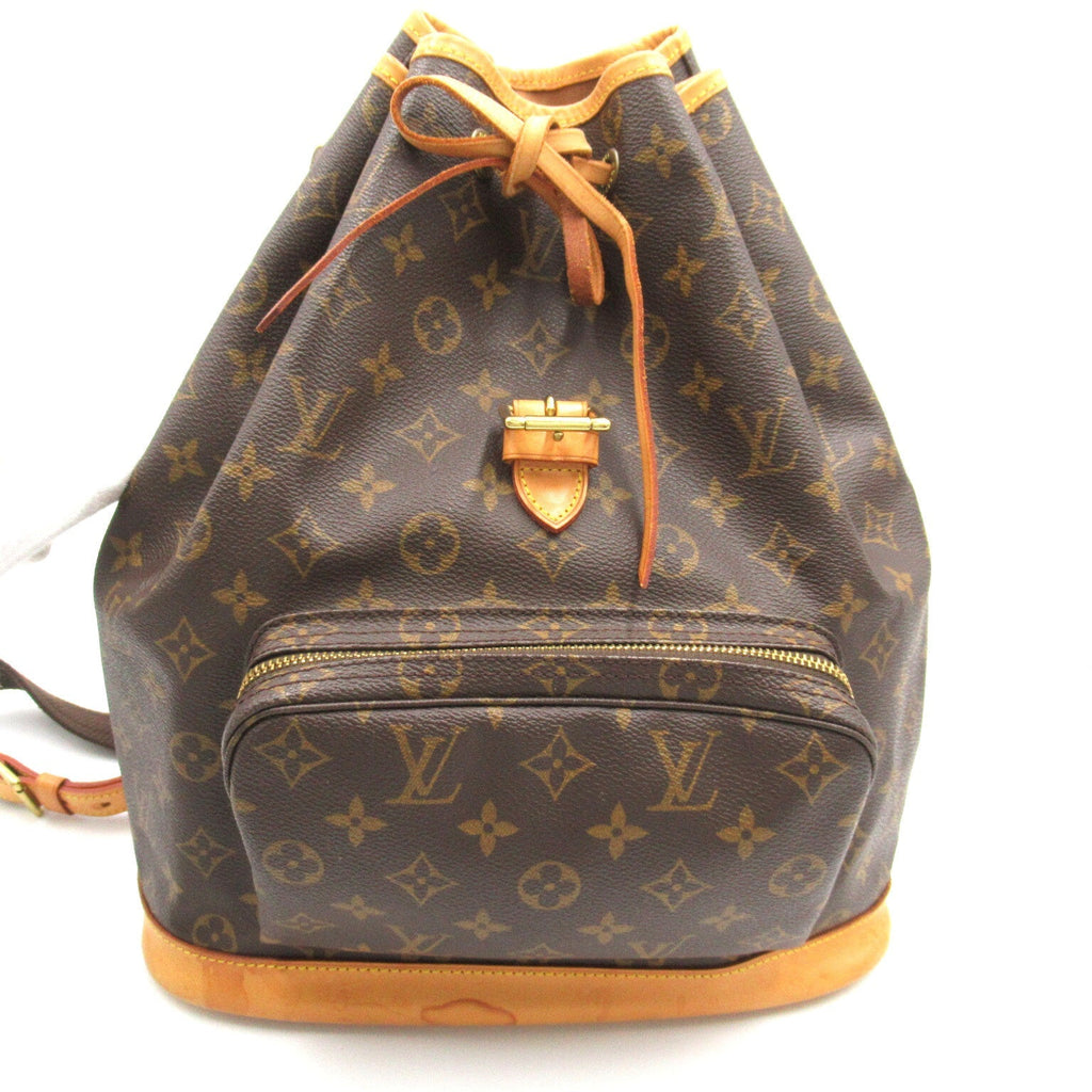 Louis Vuitton Montréal GM Rucksack Rucksack Rucksack Rucksack Bag PVC  Canvas Monogram  Brown M51135