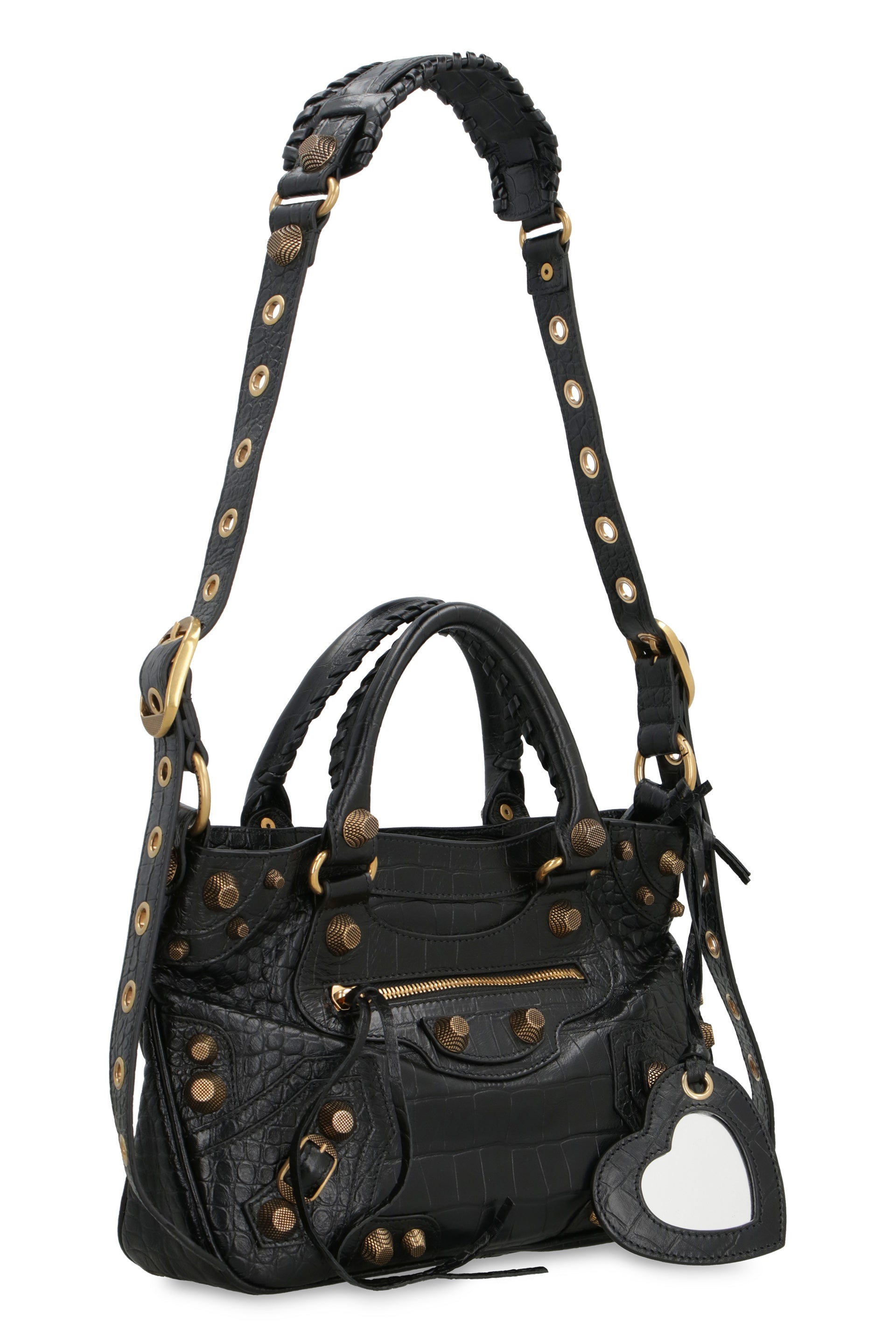 NEO CAGOLE MEDIUM LEATHER TOTE BAG