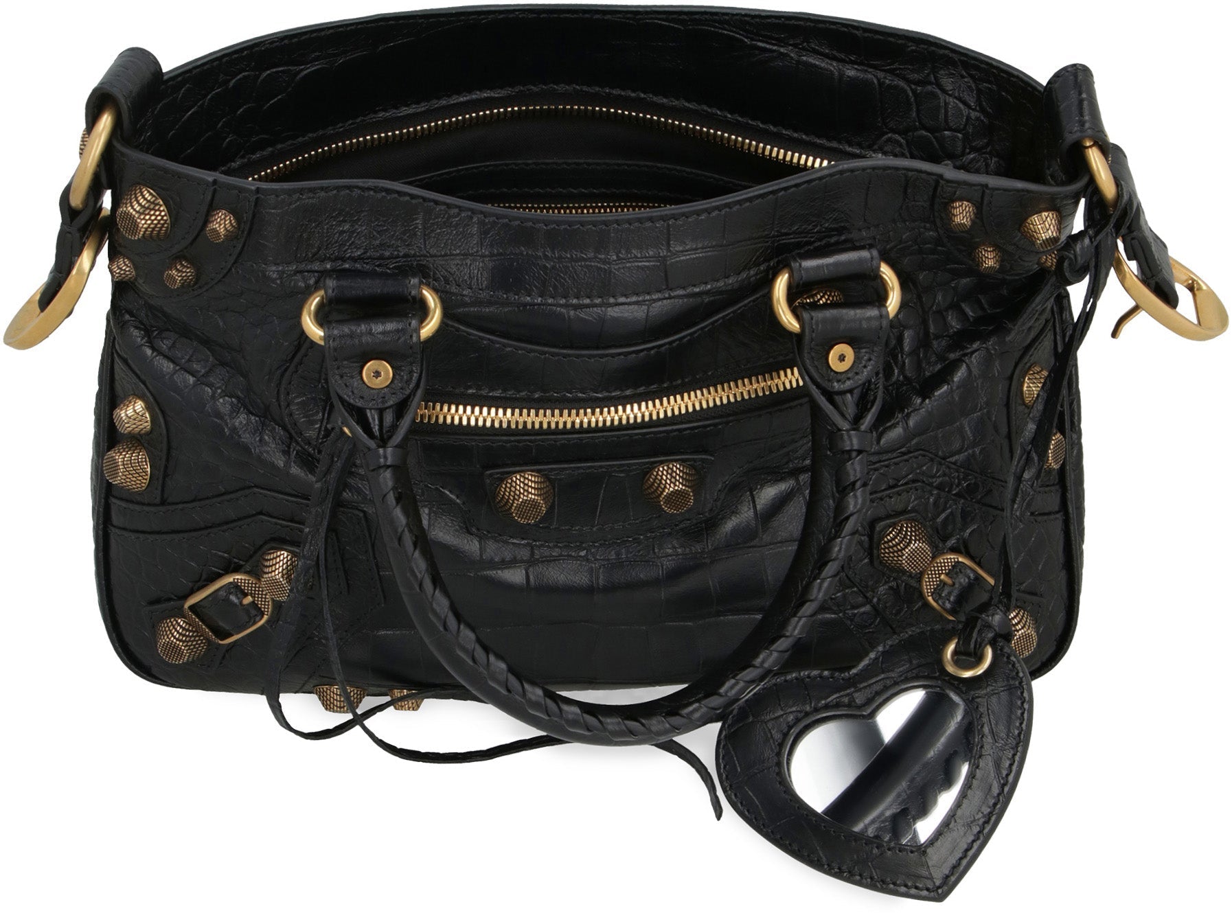 NEO CAGOLE MEDIUM LEATHER TOTE BAG