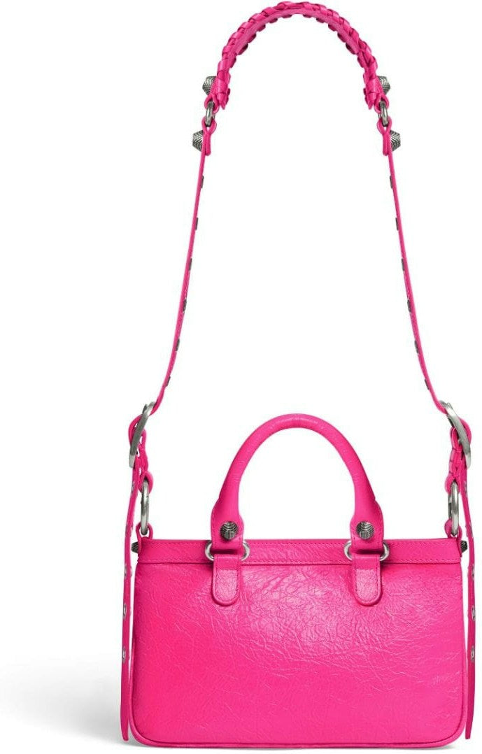NEO CAGOLE SMALL LEATHER HANDBAG