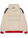 GUCCI Embroidered Logo-Detail Hoodie for Men