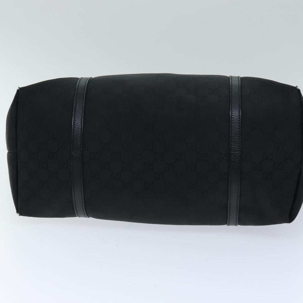 GUCCI GG Canvas Tote Bag Black 265696 75315
