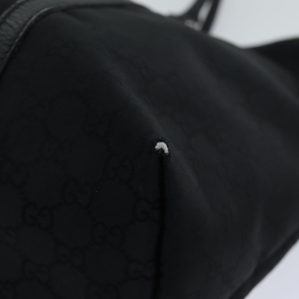 GUCCI GG Canvas Tote Bag Black 265696 75315
