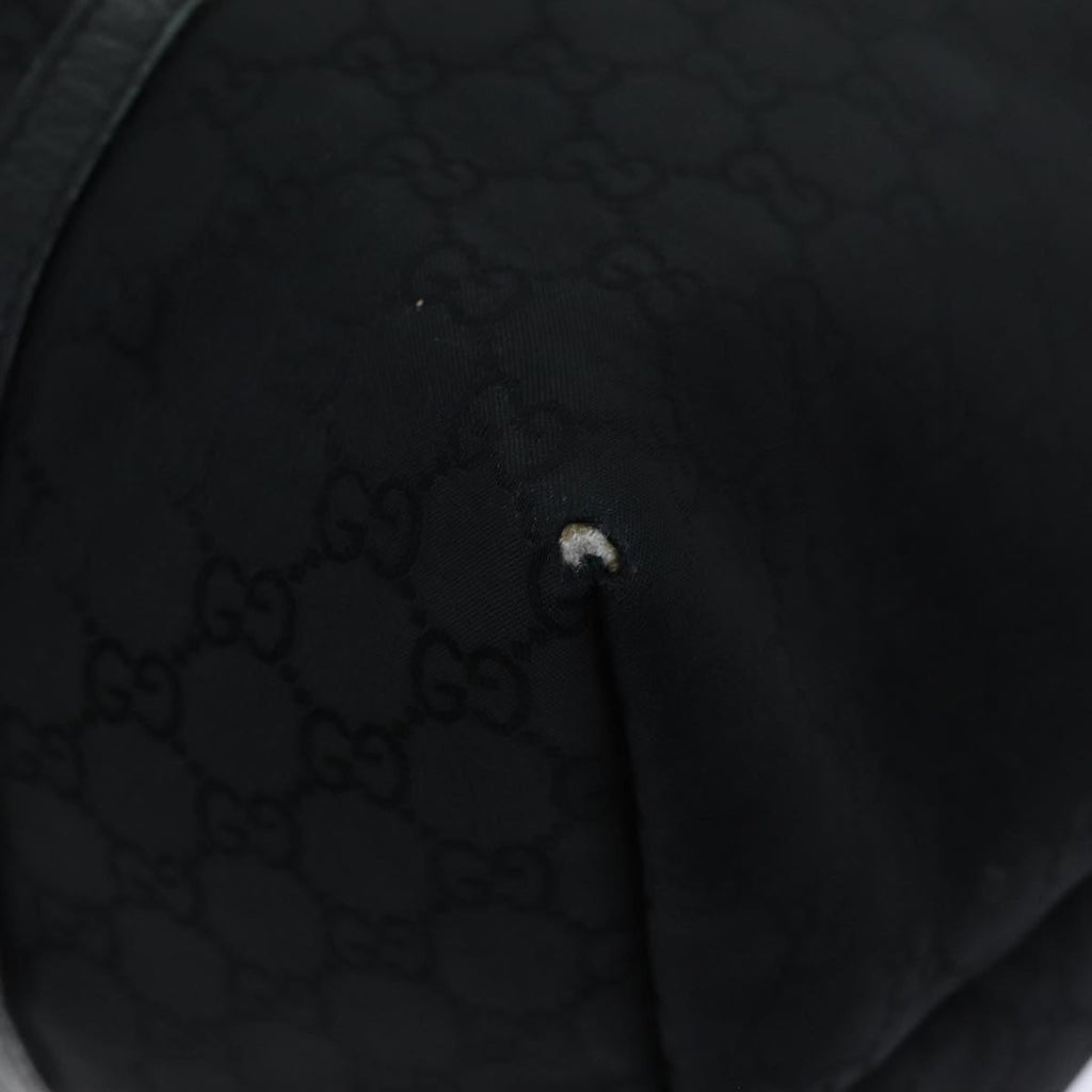 GUCCI GG Canvas Tote Bag Black 265696 75315