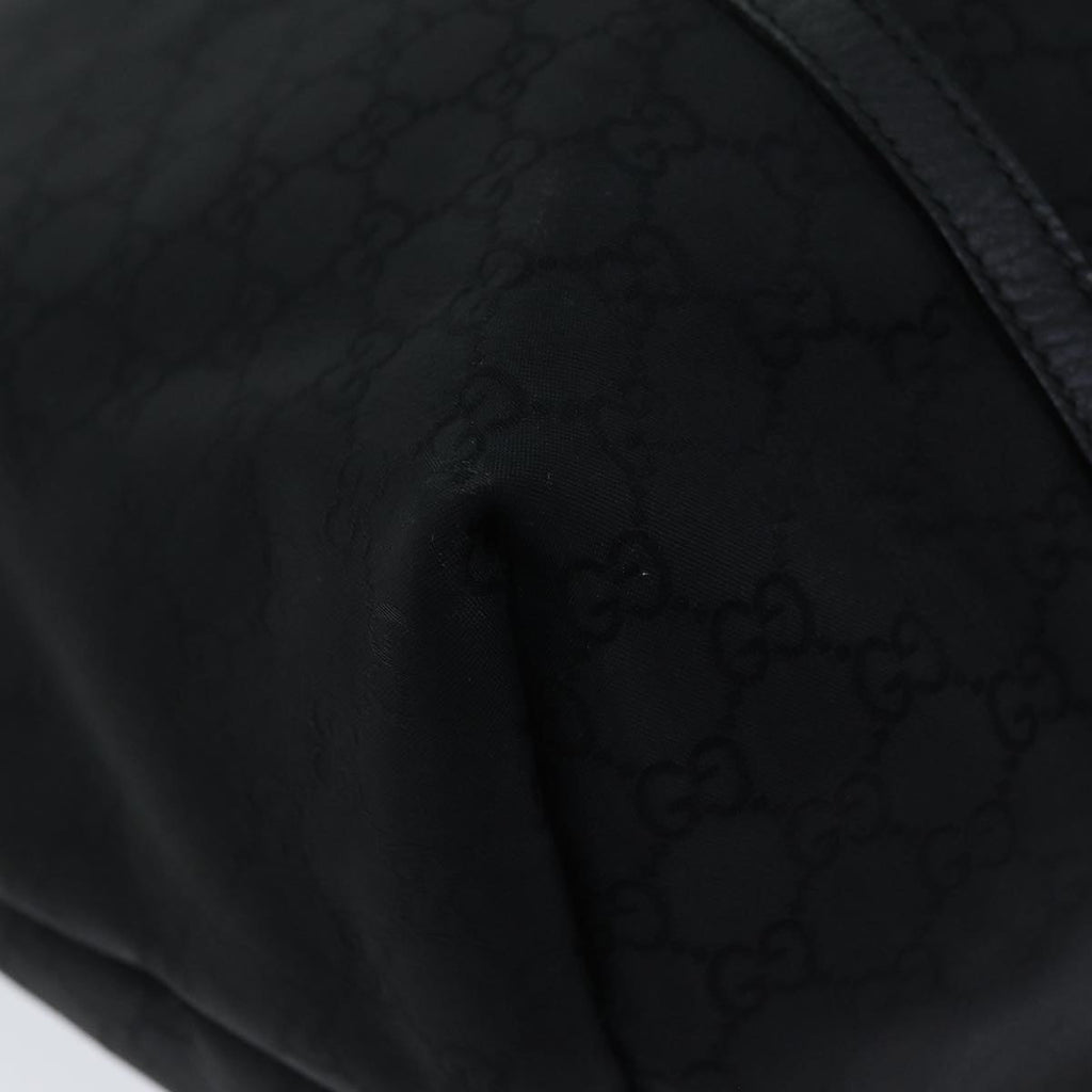 GUCCI GG Canvas Tote Bag Black 265696 75315