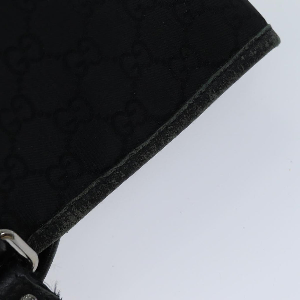 GUCCI GG Canvas Tote Bag Black 265696 75315