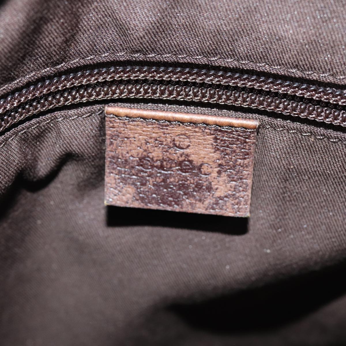 GUCCI GG Canvas Shoulder Bag Beige 92551 75348