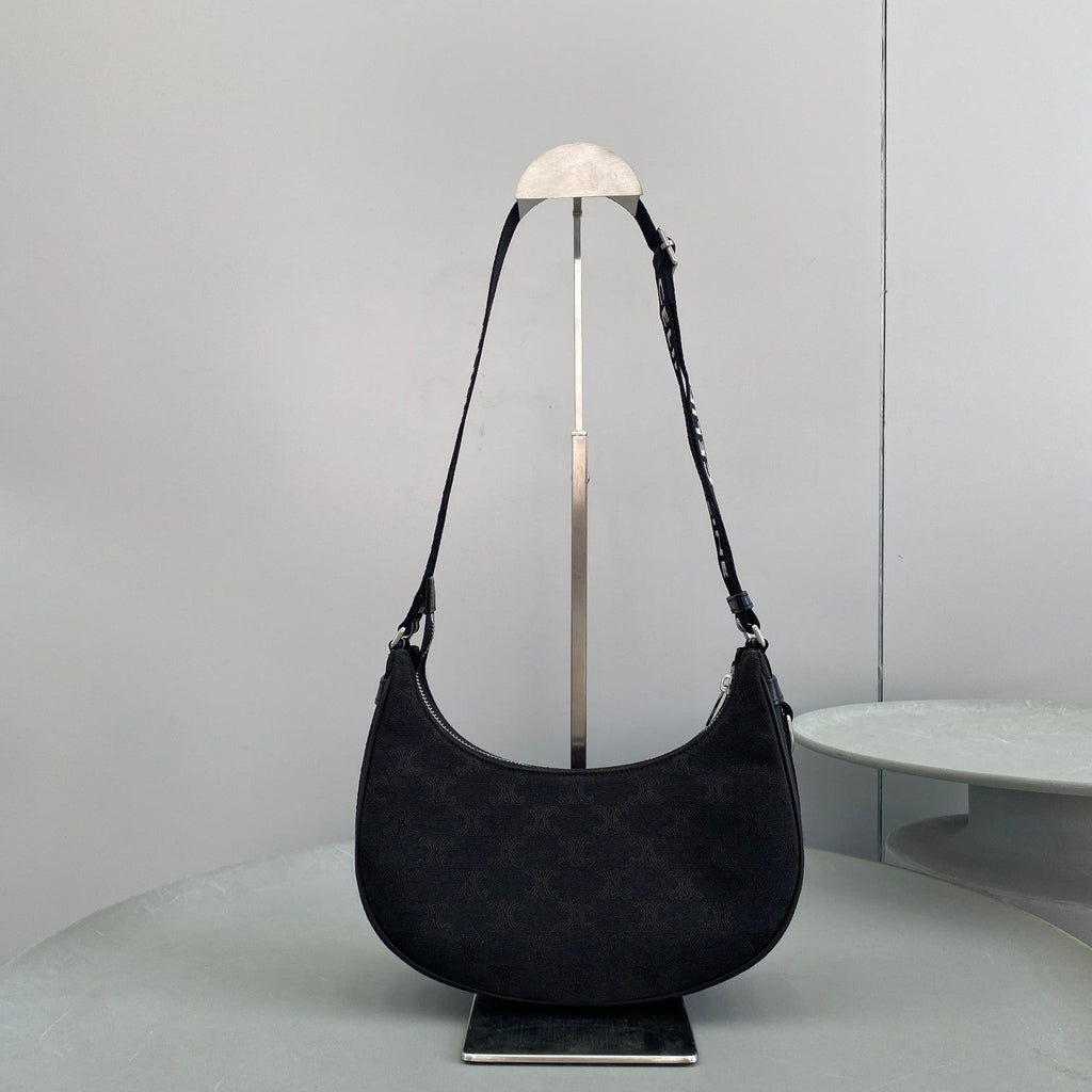 GLAMI MeGLAMIum Ava Bag With GLAMI Strap Black For Women 9in/23cm 196962DLM.38SI