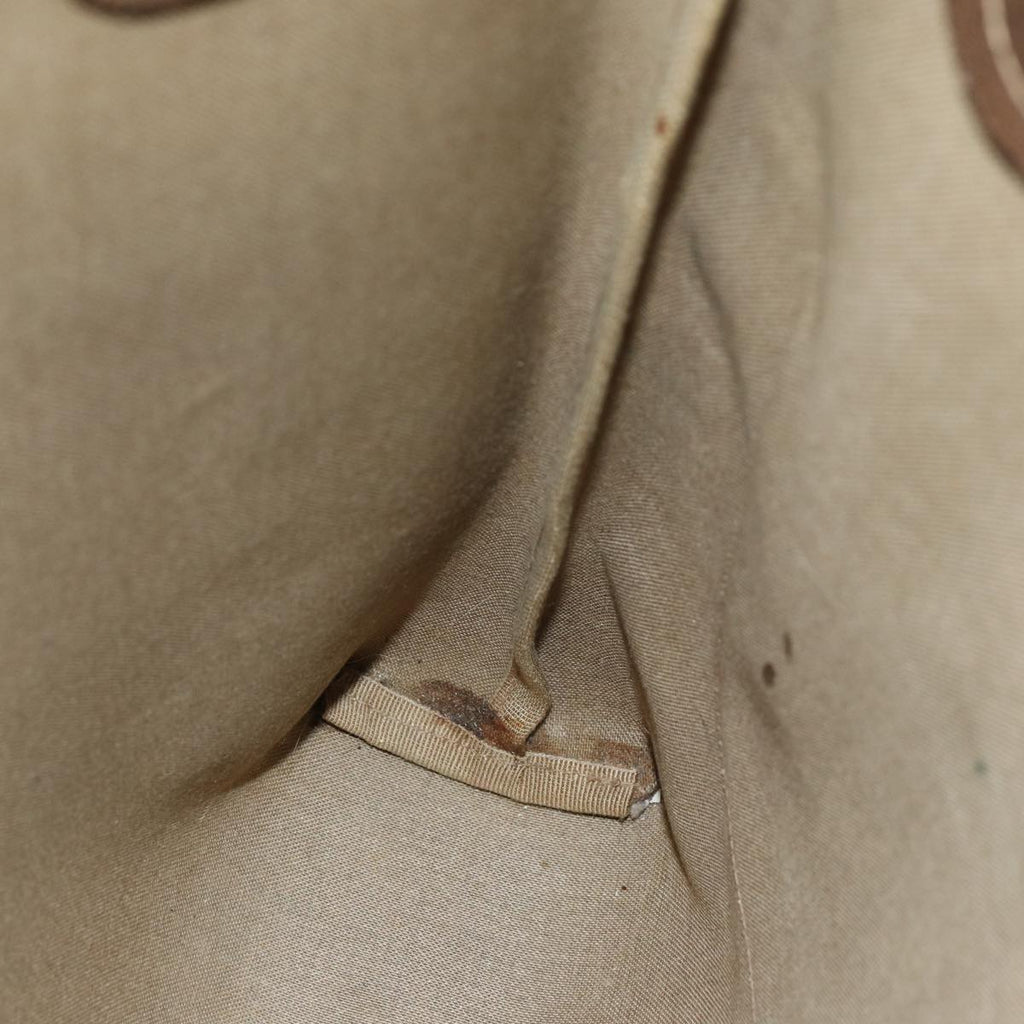 GUCCI GG Supreme Web Sherry Line Tote Bag PCVLeather Beige 39 02 003 75358