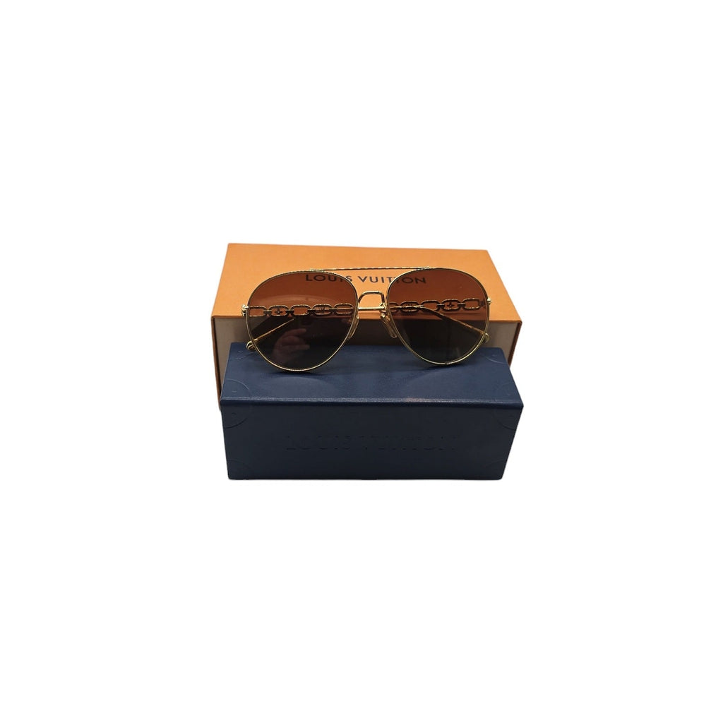 Louis Vuitton My LV Chain Pilot Sunglasses Z1539W