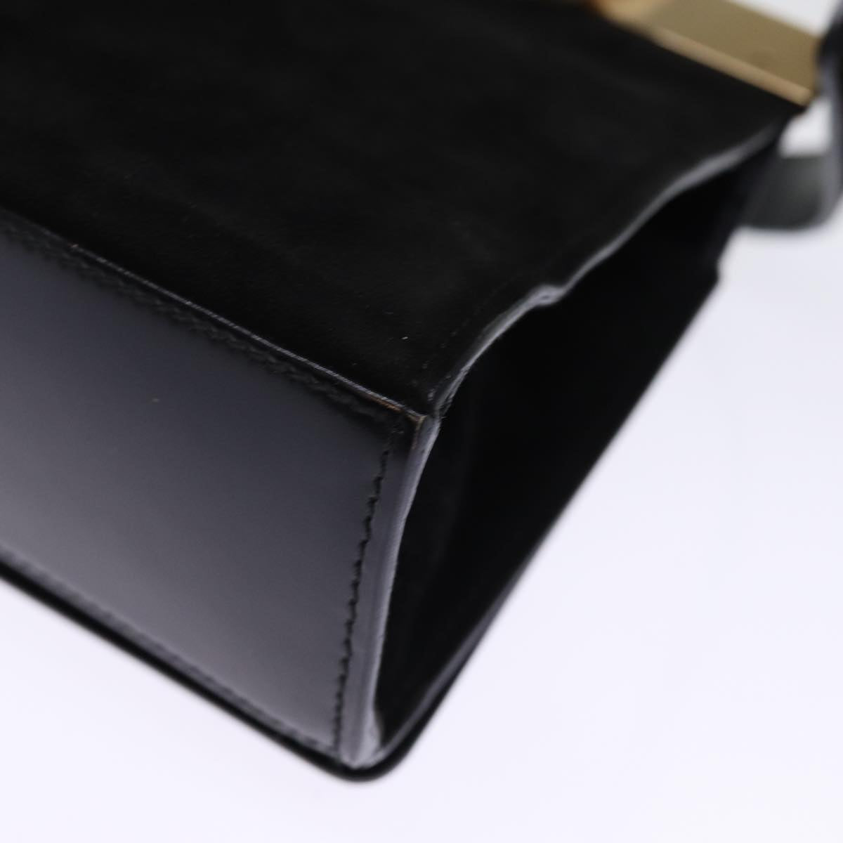 GUCCI Hand Bag Suede Black 001 2058 1928 0 75456
