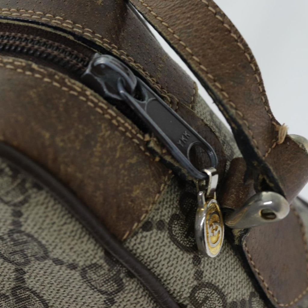 GUCCI Web Sherry Line GG Supreme Shoulder Bag Beige Red 72 001 3654 75457