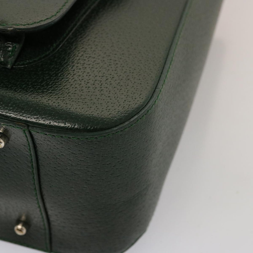 GUCCI Hand Bag Leather Green 000 2058 0307 75505