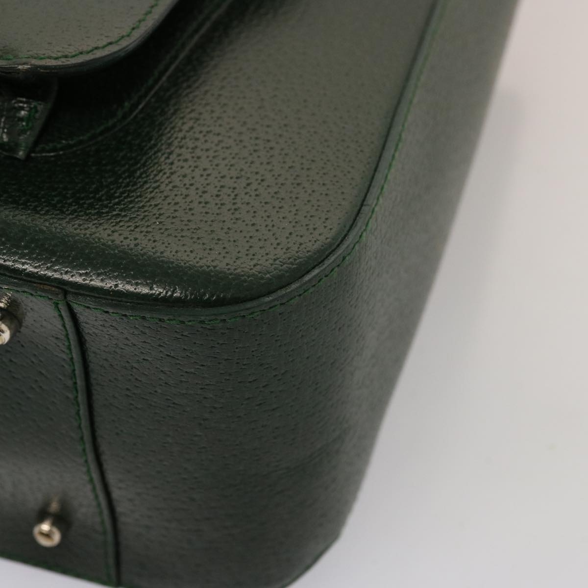 GUCCI Hand Bag Leather Green 000 2058 0307 75505