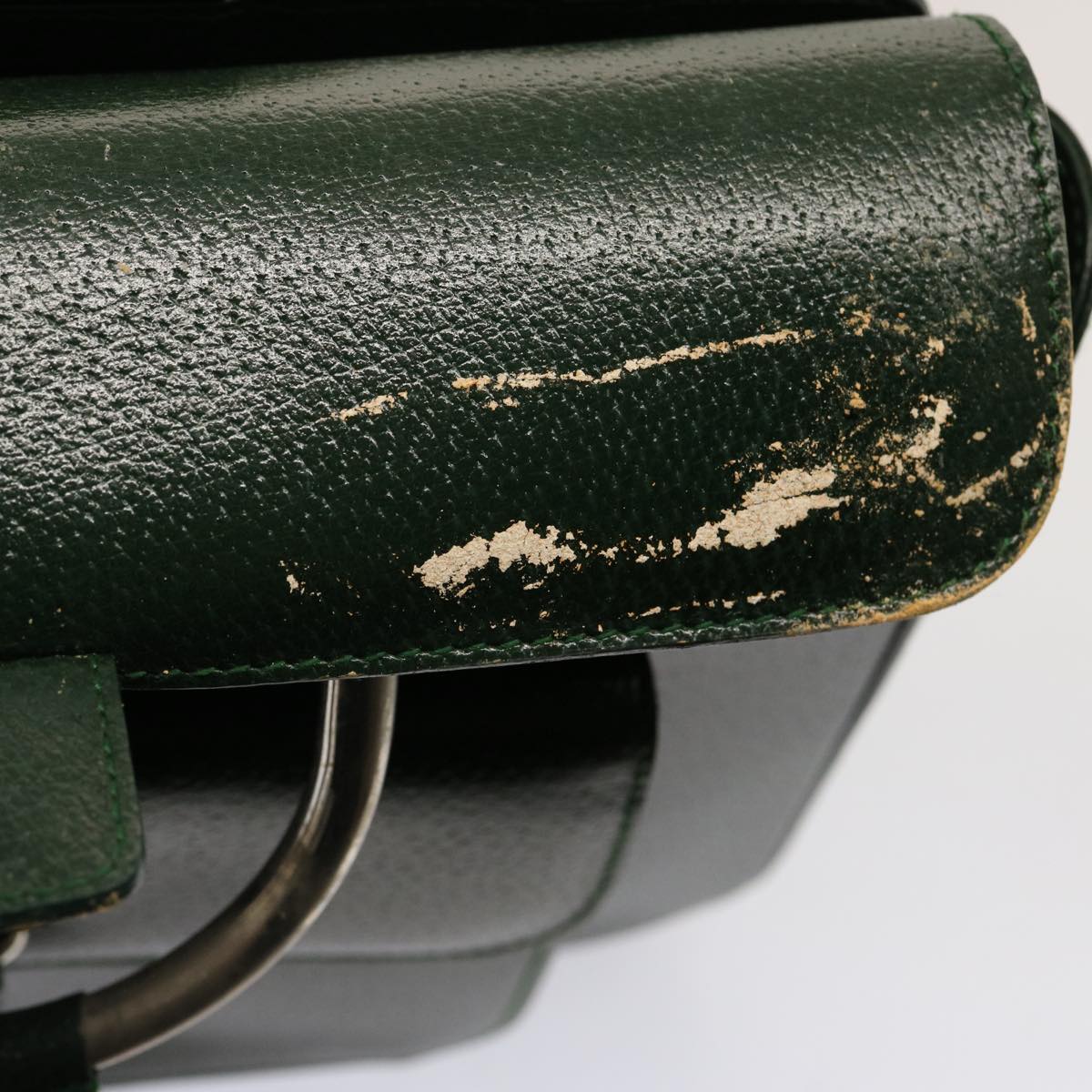 GUCCI Hand Bag Leather Green 000 2058 0307 75505