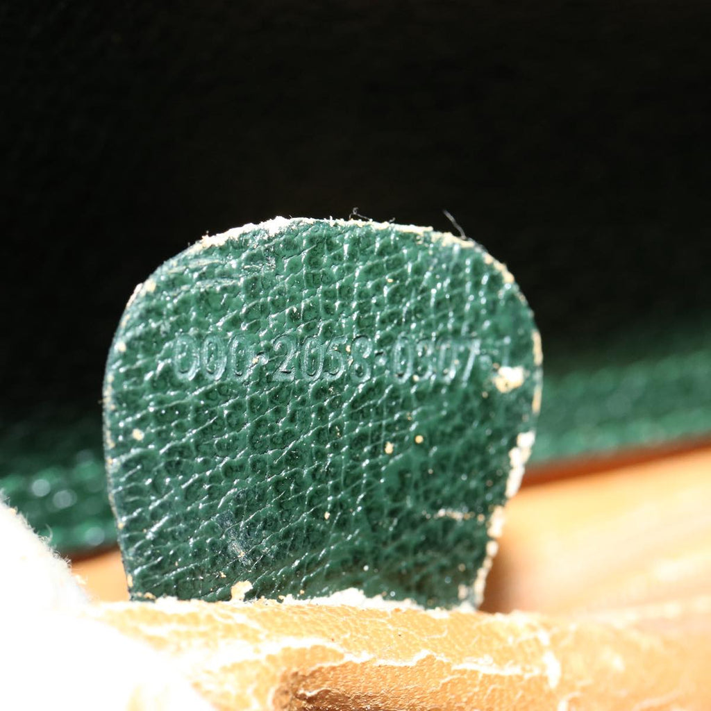 GUCCI Hand Bag Leather Green 000 2058 0307 75505