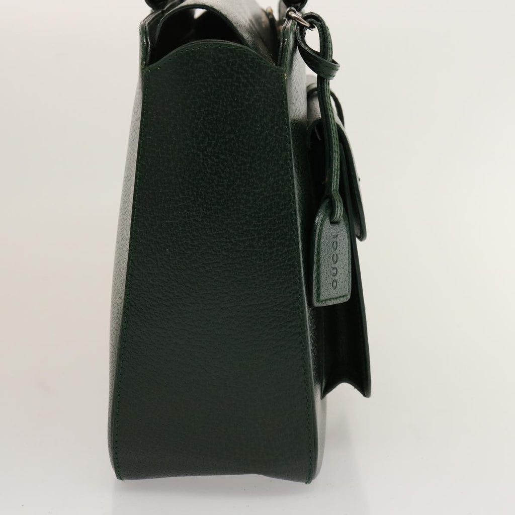 GUCCI Hand Bag Leather Green 000 2058 0307 75505