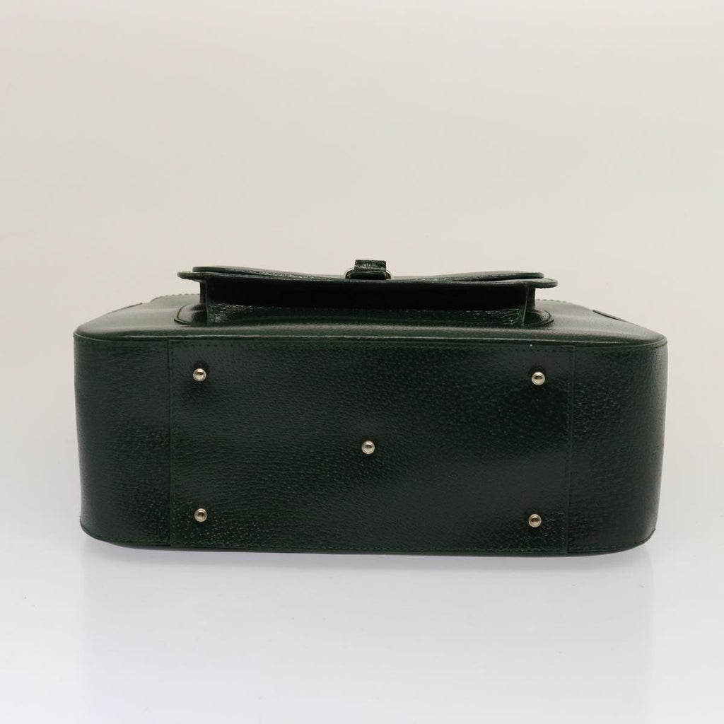 GUCCI Hand Bag Leather Green 000 2058 0307 75505