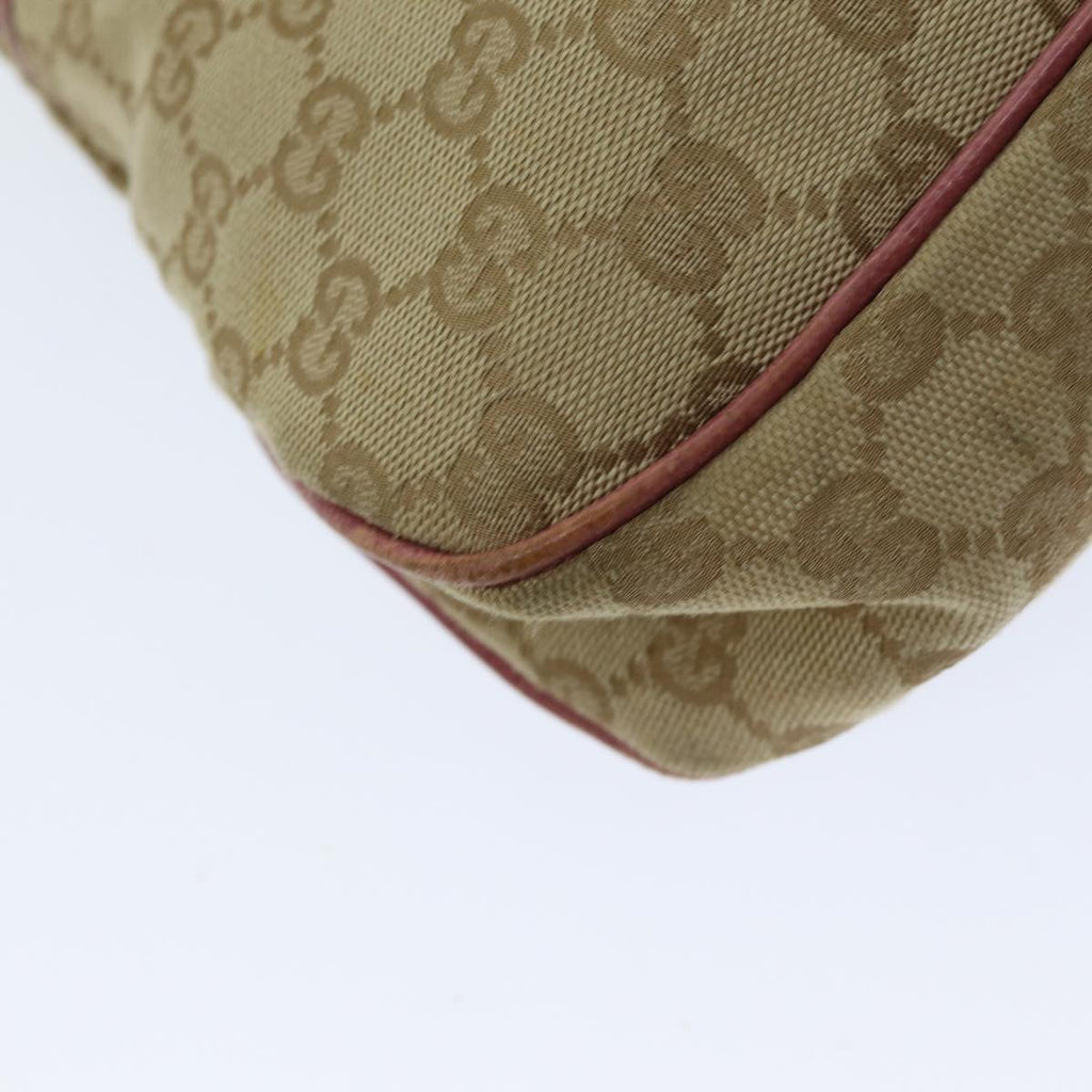 GUCCI GG Canvas Tote Bag Beige 163288 75592