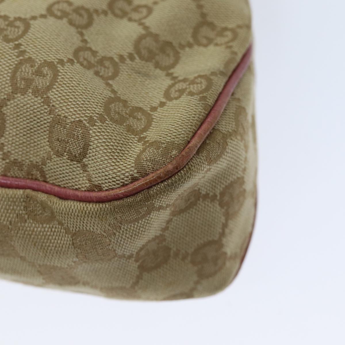 GUCCI GG Canvas Tote Bag Beige 163288 75592