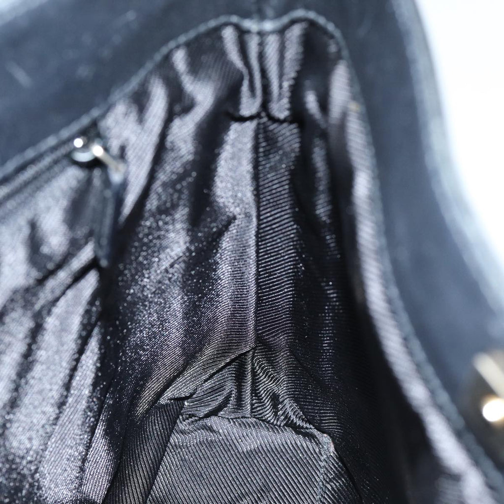 GUCCI GG Canvas Shoulder Bag Black 001 4231 75599