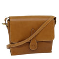 GUCCI Shoulder Bag Leather Brown 75672