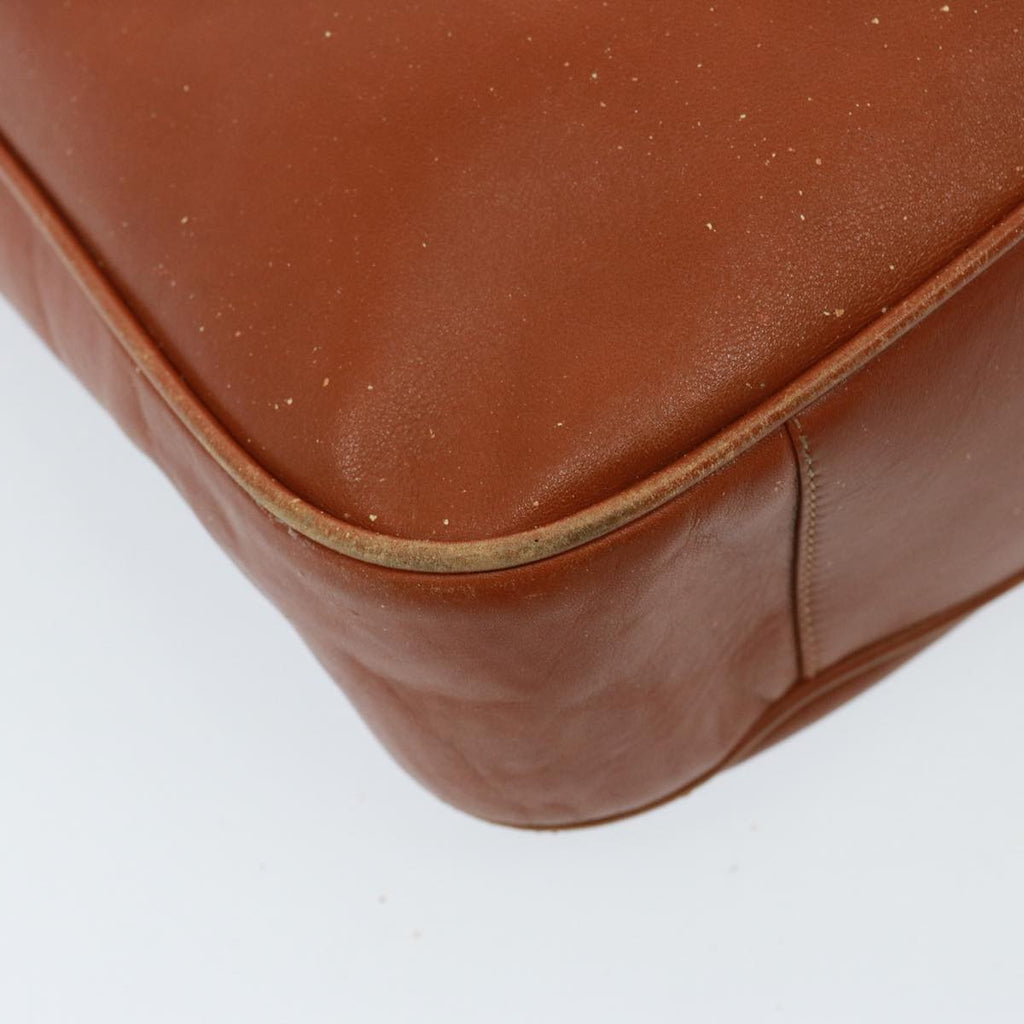 GUCCI Bamboo Shoulder Bag Leather 2way Brown 001 1014 1577 75676