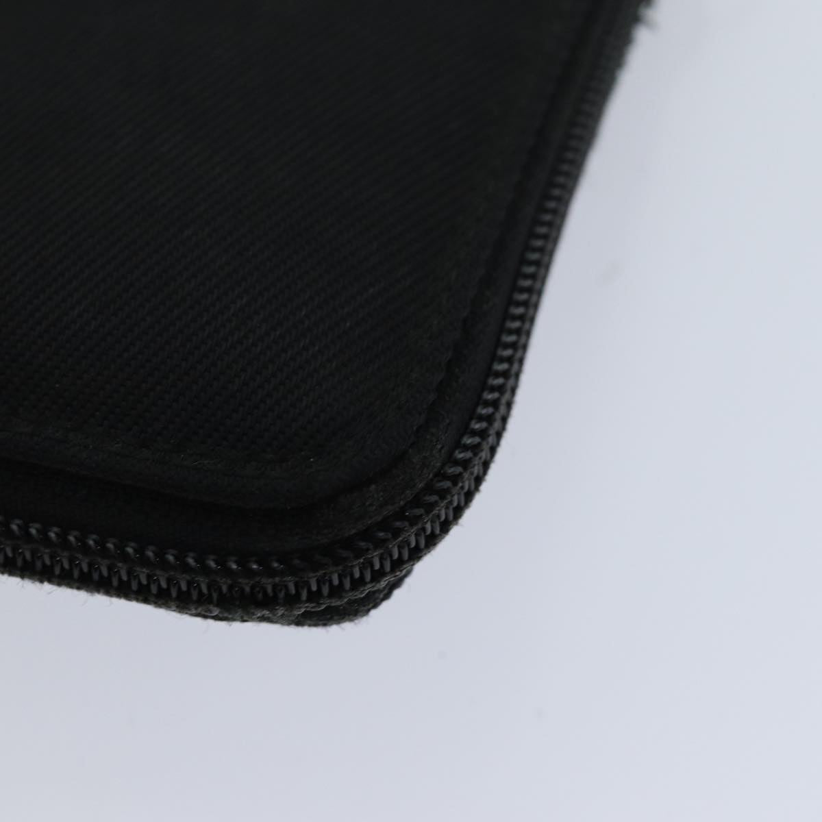 GUCCI Bamboo Shoulder Bag Nylon 2way Black 039 1998 0700 75687
